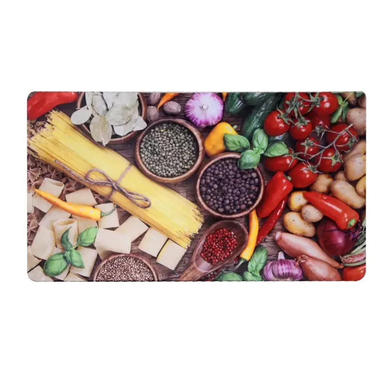 Non Slip Customized Design Natural Rubber Kitchen Floor Mat