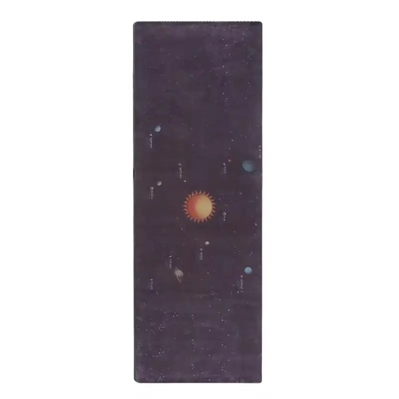 Printed PU Yoga Mat-Non Slip Natural Rubber  Mat