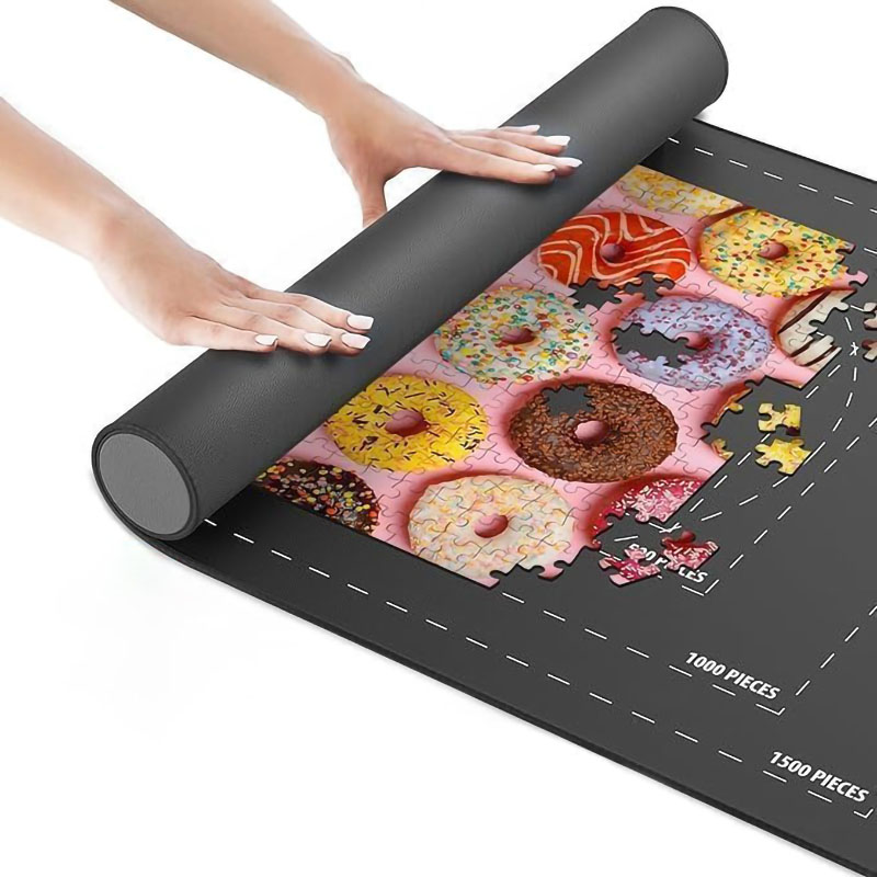 Puzzle Mat- Non Slip Rubber Bottom & Smooth Top Mat